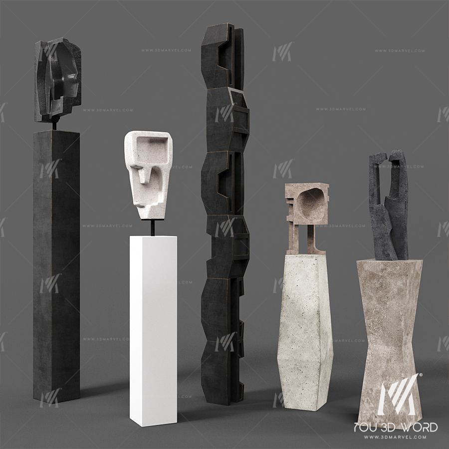 An Te Liu Sculptures